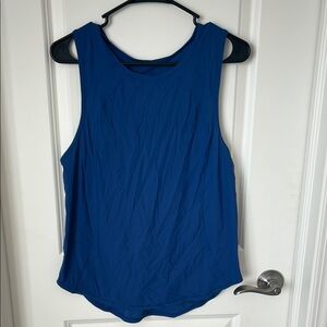 Lululemon Women's Blue Sleeveless Top